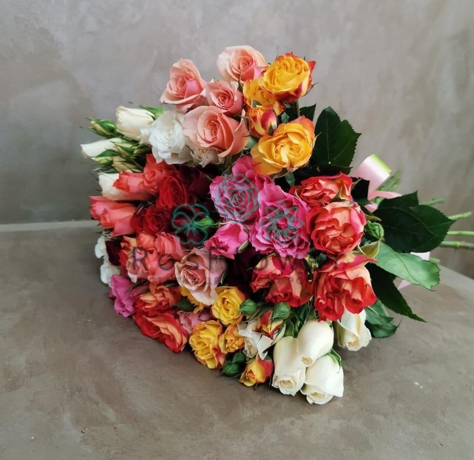 Букет цветов из: Розы в Лукерьино