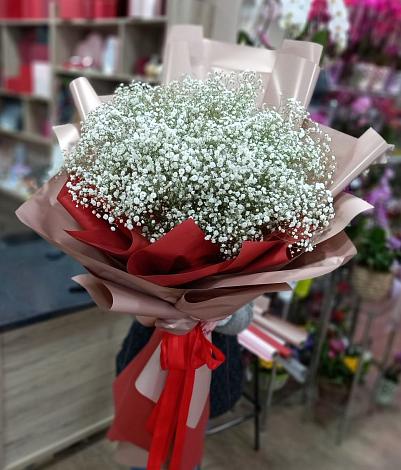 Букет цветов из: Гипсофила в Лукерьино