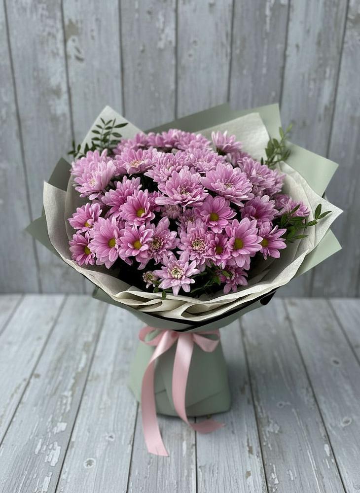 Букет цветов из: Хризантемы в Лукерьино