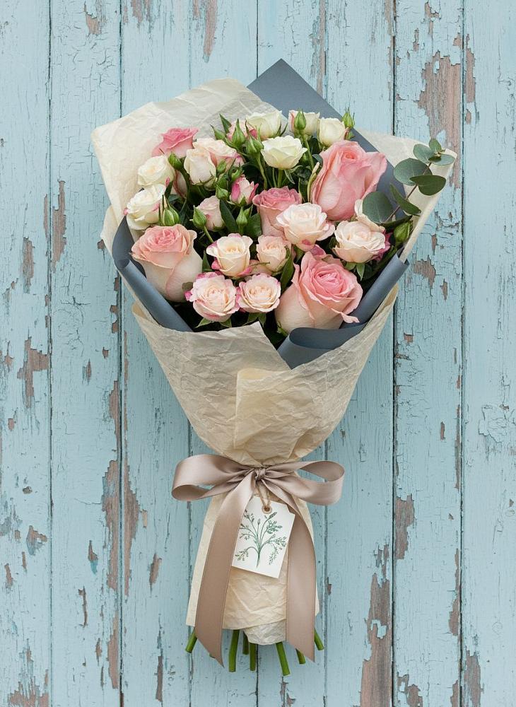 Букет цветов из: Розы в Лукерьино