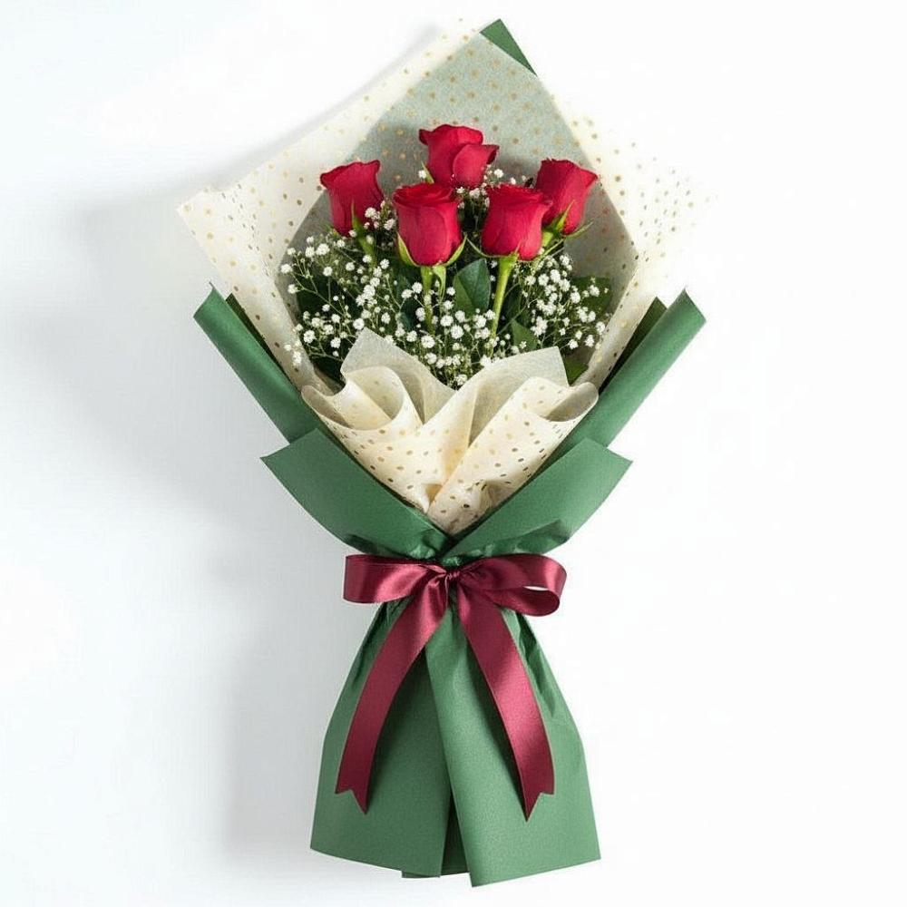 Букет цветов из: Розы в Лукерьино