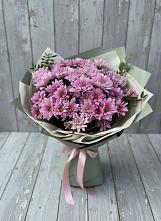 Букет цветов из:  Хризантемы в Лукерьино