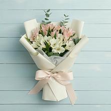 Букет цветов из:  Альстромерии в Лукерьино