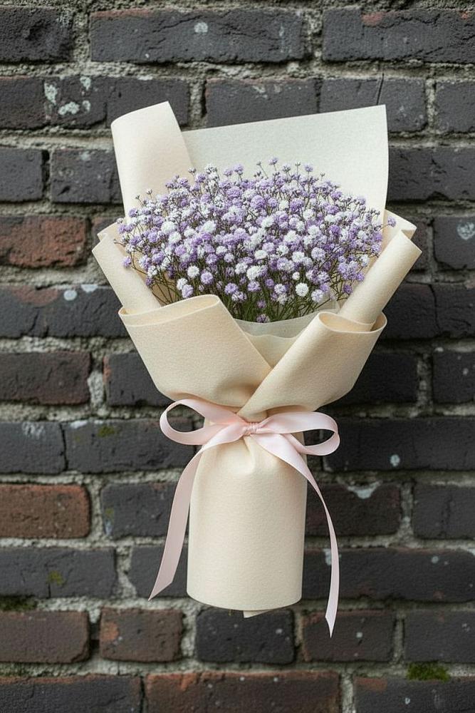 Букет цветов из: Гипсофила в Лукерьино