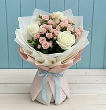 Букет цветов из:  Розы в Лукерьино