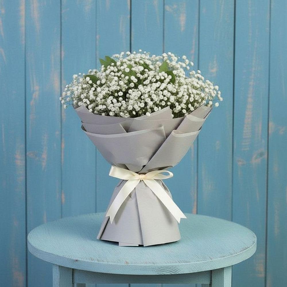 Букет цветов из: Гипсофила в Лукерьино