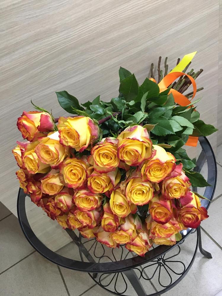 Букет Желтые розы в Лукерьино