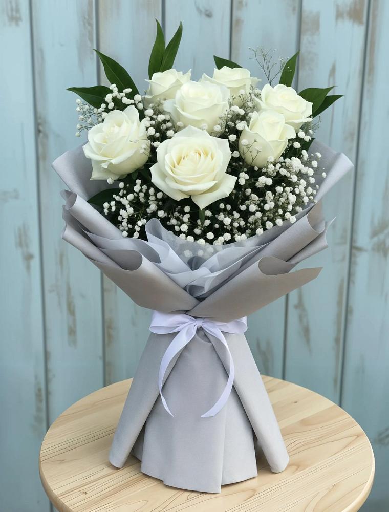 Букет цветов из: Розы в Лукерьино