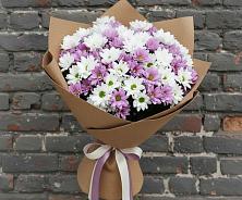 Букет цветов из:  Хризантемы в Лукерьино