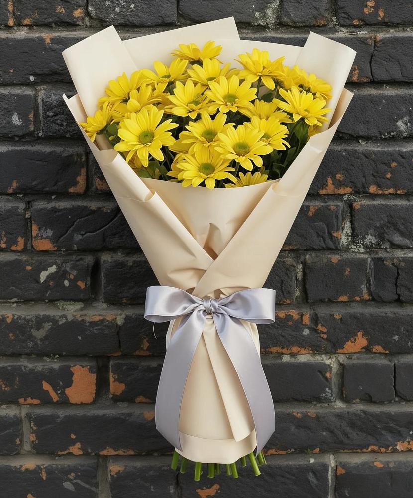 Букет цветов из: Хризантемы в Лукерьино