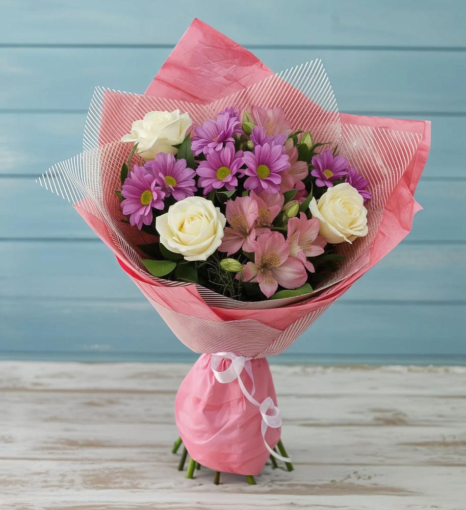 Букет цветов из: Герберы в Лукерьино