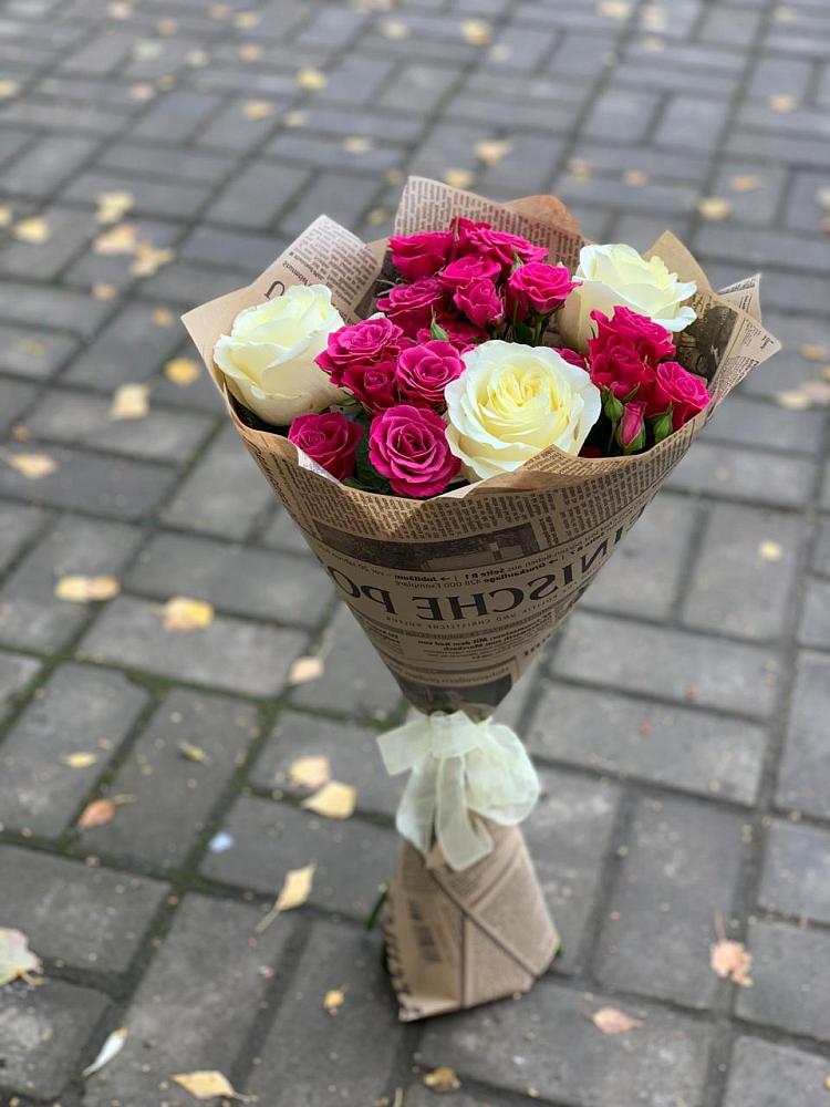 Букет цветов из: Розы в Лукерьино