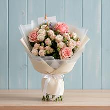Букет цветов из:  Розы в Лукерьино