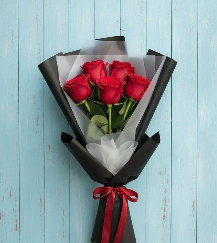 Букет цветов из: Розы в Лукерьино